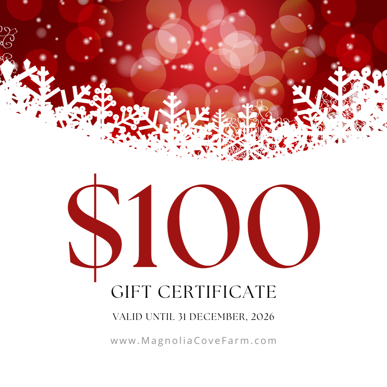 Magnolia Cove Farm Gift Card