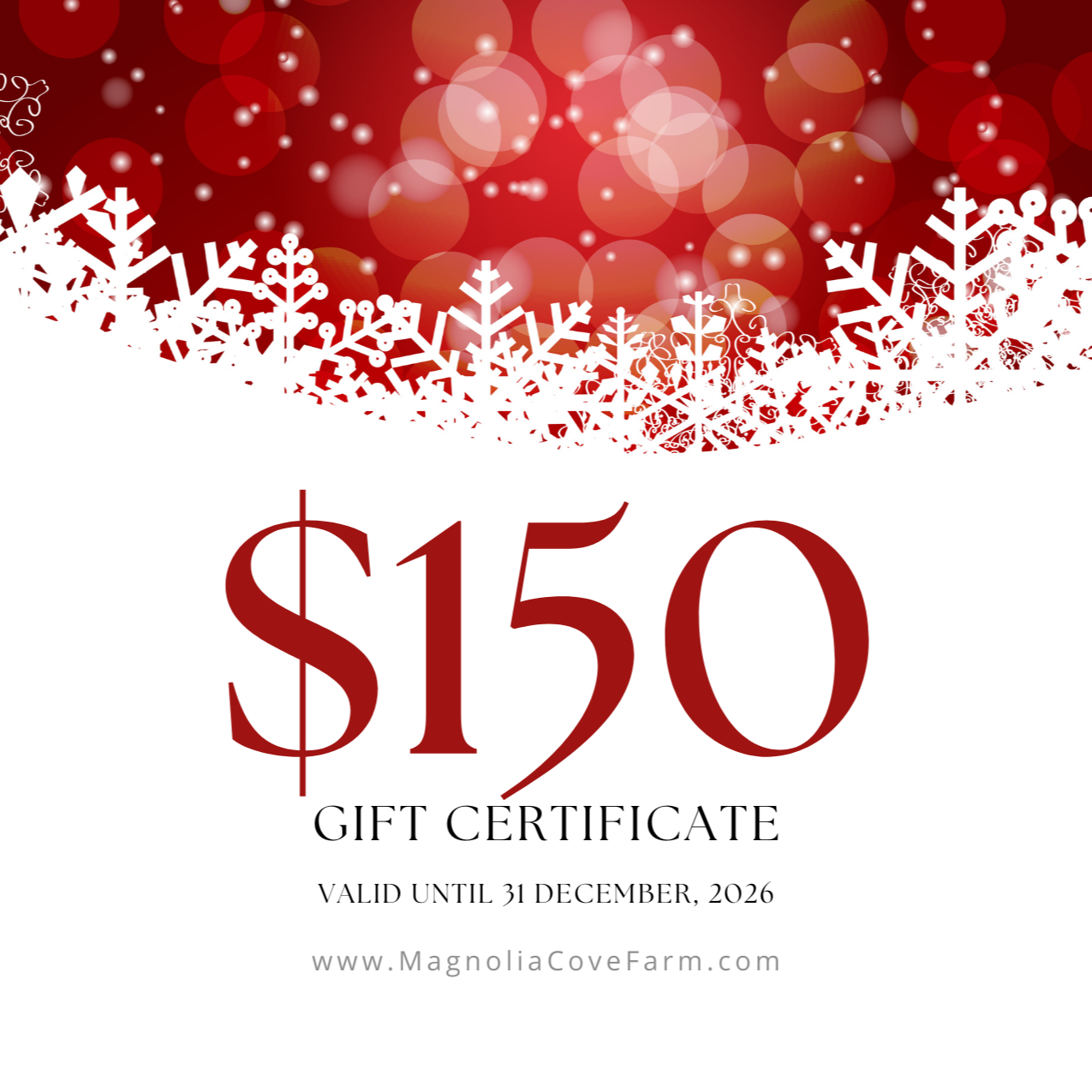 Magnolia Cove Farm Gift Card