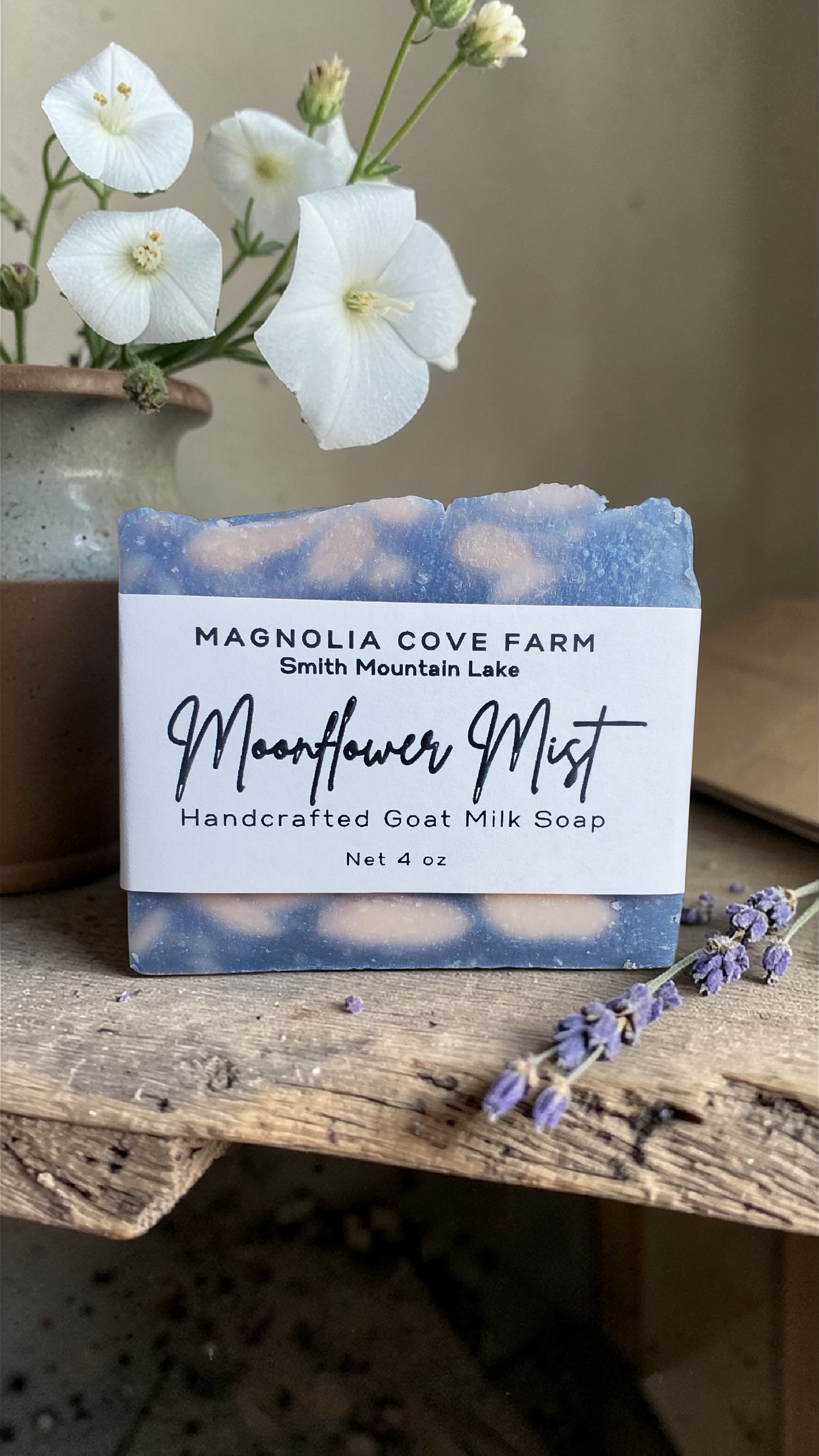 Moonflower Mist Goat Milk Soap