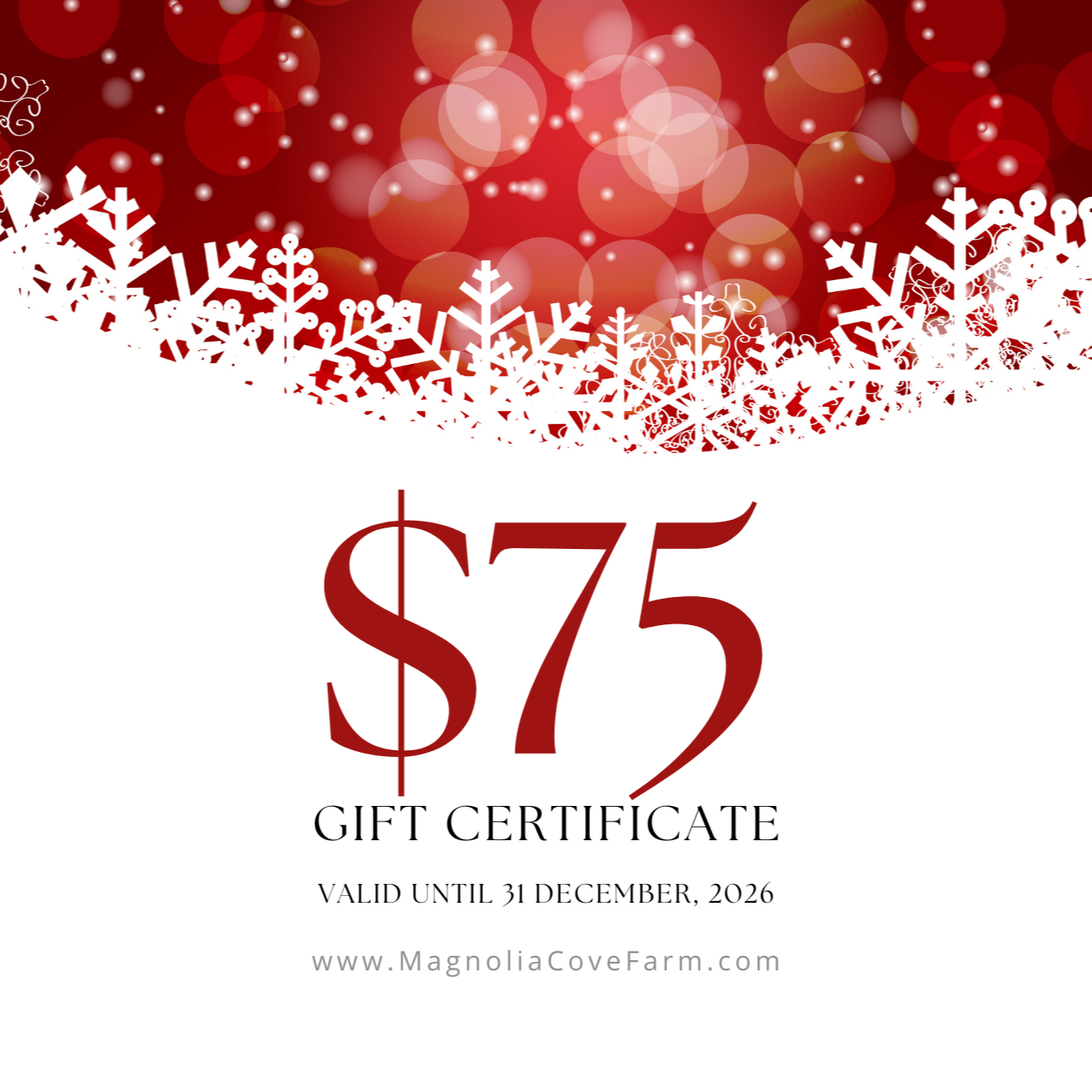 Magnolia Cove Farm Gift Card