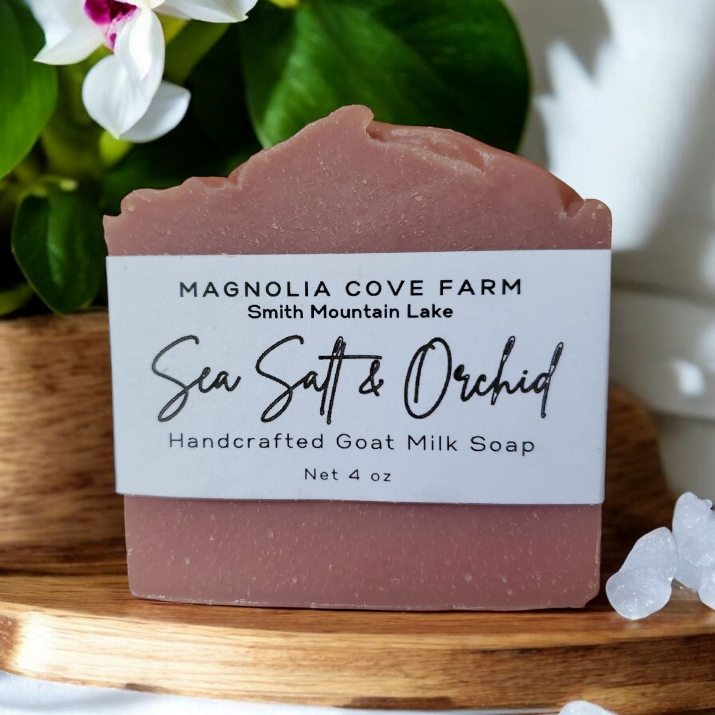 Sea Salt & Orchid Goat Milk Soap