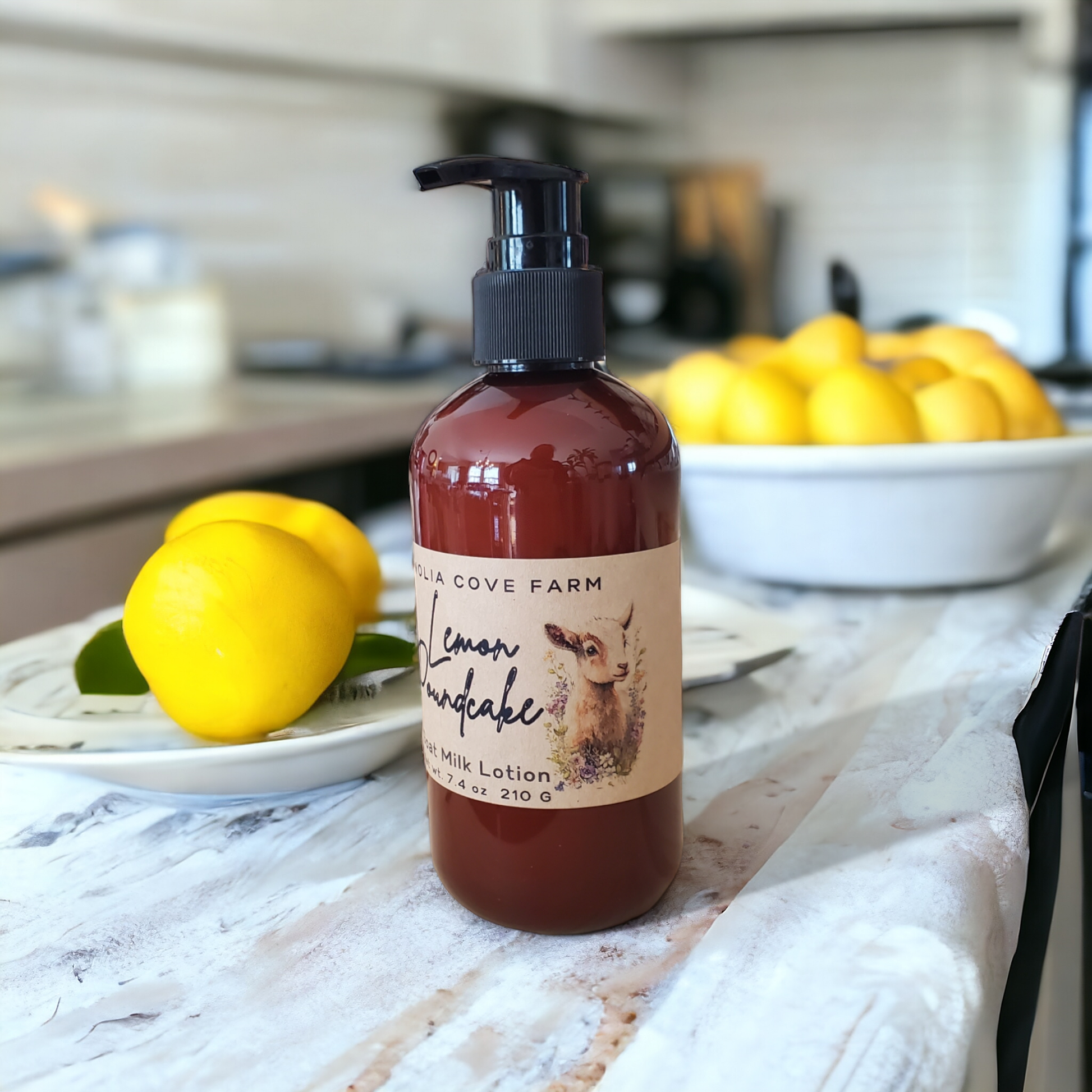 A captivating blend of lemon zest and sweet pound cake topped with icing.