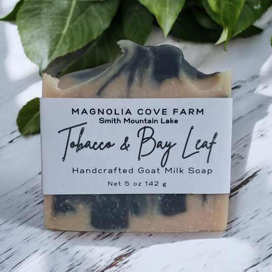 Tobacco & Bay Leaf Goat Milk Soap