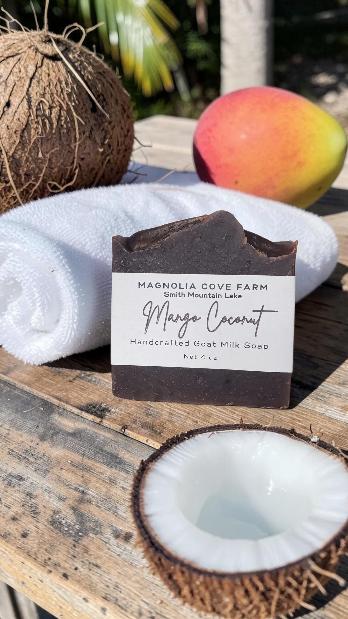 Mango Coconut Goat Milk Soap