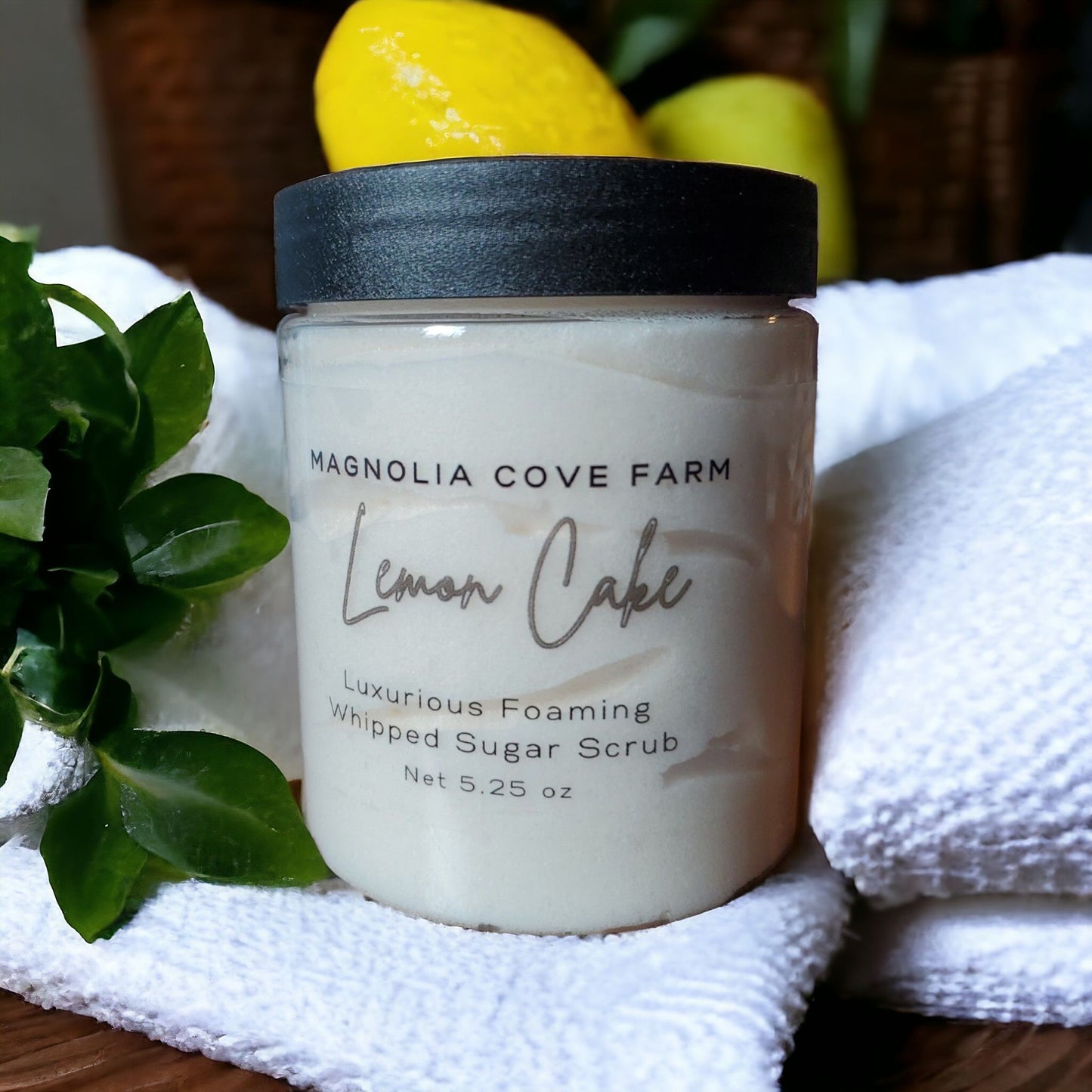 Foaming Whipped Sugar Scrubs