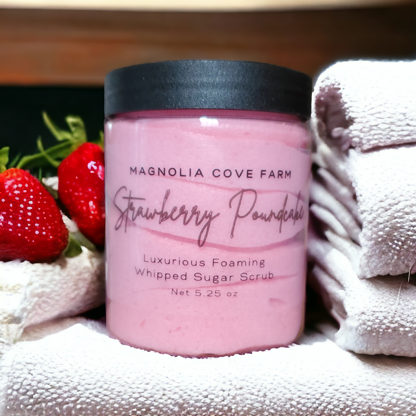 Foaming Whipped Sugar Scrubs