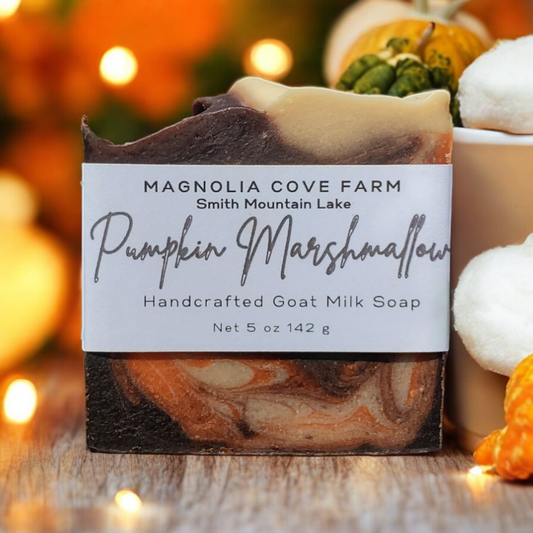Pumpkin Marshmallow Goat Milk Soap