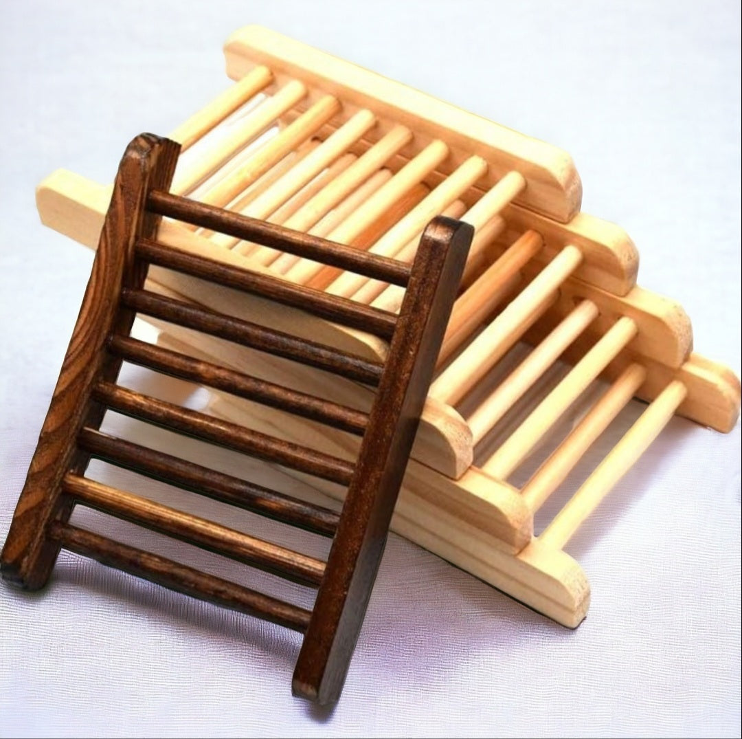 Bamboo Soap Rack